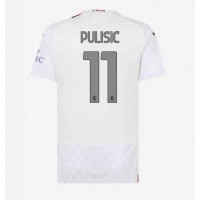 Ženski Nogometni dresi AC Milan Christian Pulisic #11 Gostujoči 2023-24 Kratek Rokav
